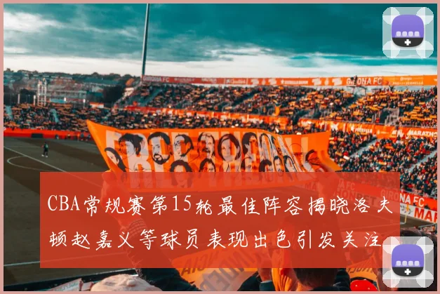 CBA常规赛第15轮最佳阵容揭晓洛夫顿赵嘉义等球员表现出色引发关注